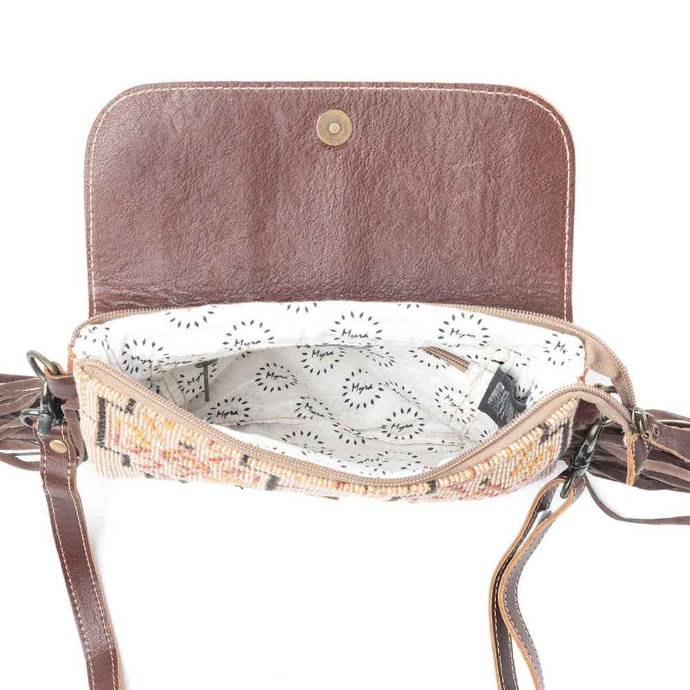 Sandy Rosewood Hand-Tooled Bag