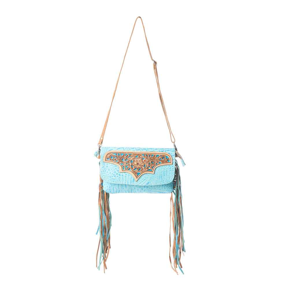 Heartsy Hand-Tooled Bag