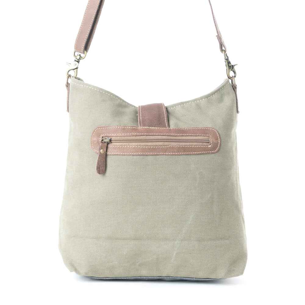 Psychedelic Gray Shoulder Bag