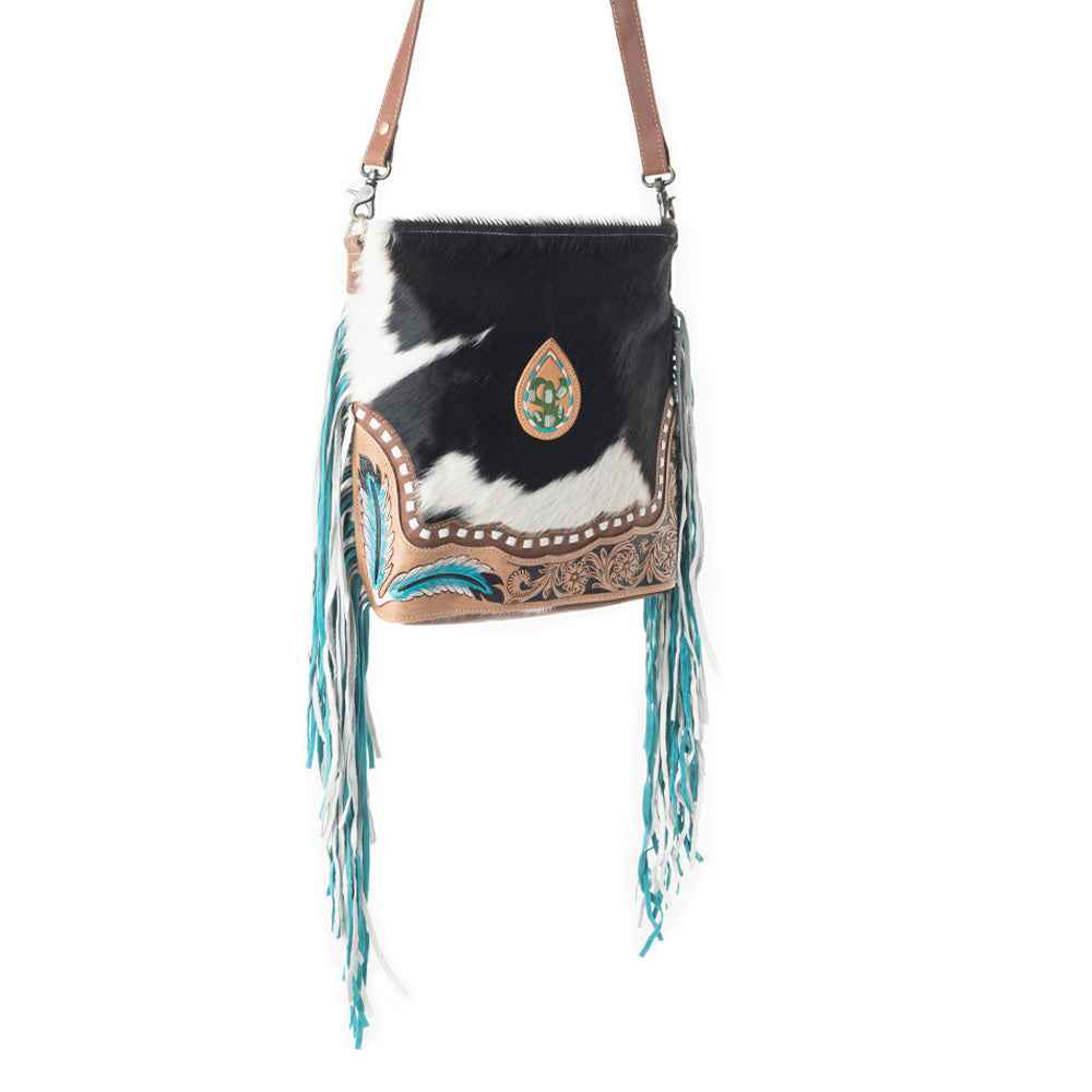 Fictitious Hand-Tooled Bag