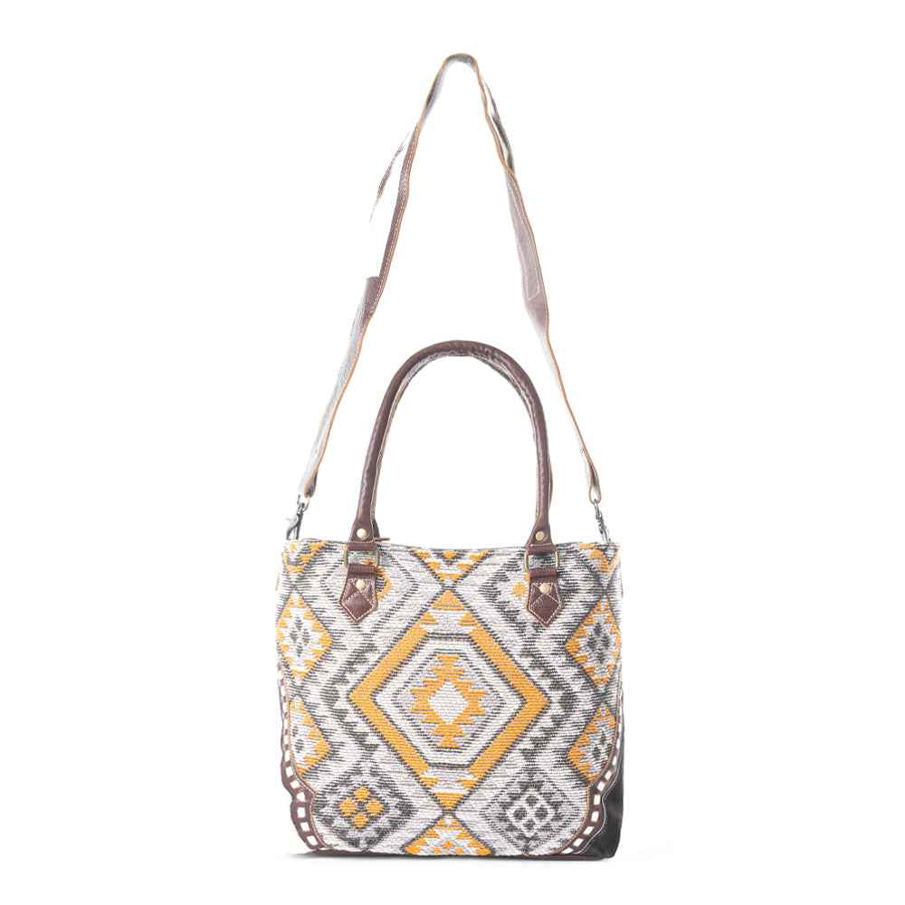 Chocolate Squares Tote Bag