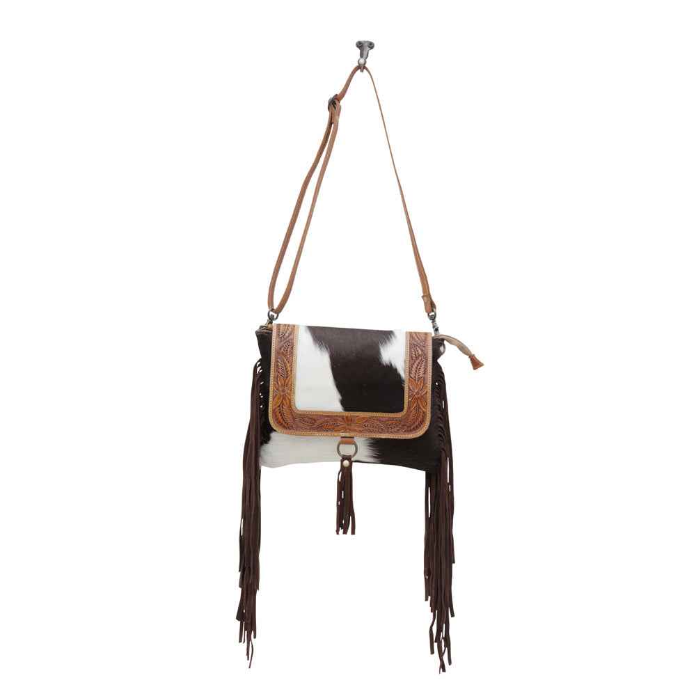 ALINA HAND-TOOLED BAG