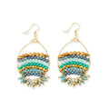 BEADED STREAK EARRING