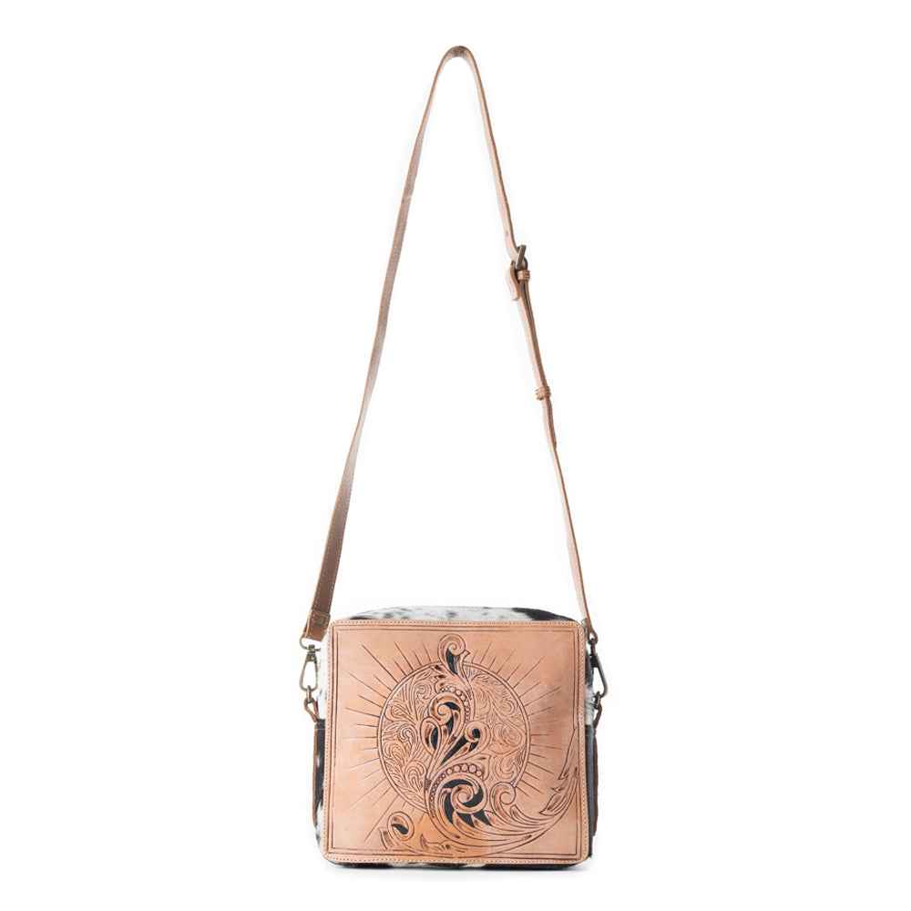 SKYLAR HAND-TOOLED BAG