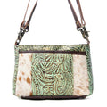 Blazing Bloom Leather & Hairon Bag