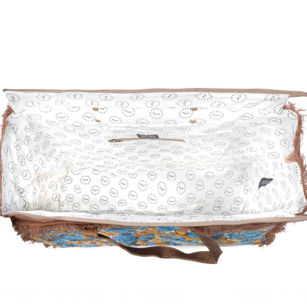 Blue Ridge Blooms Weekender Bag