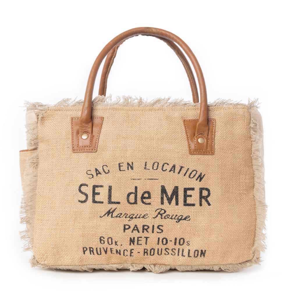 Sel De Mer Frayed Trim Small & Crossbody Bag