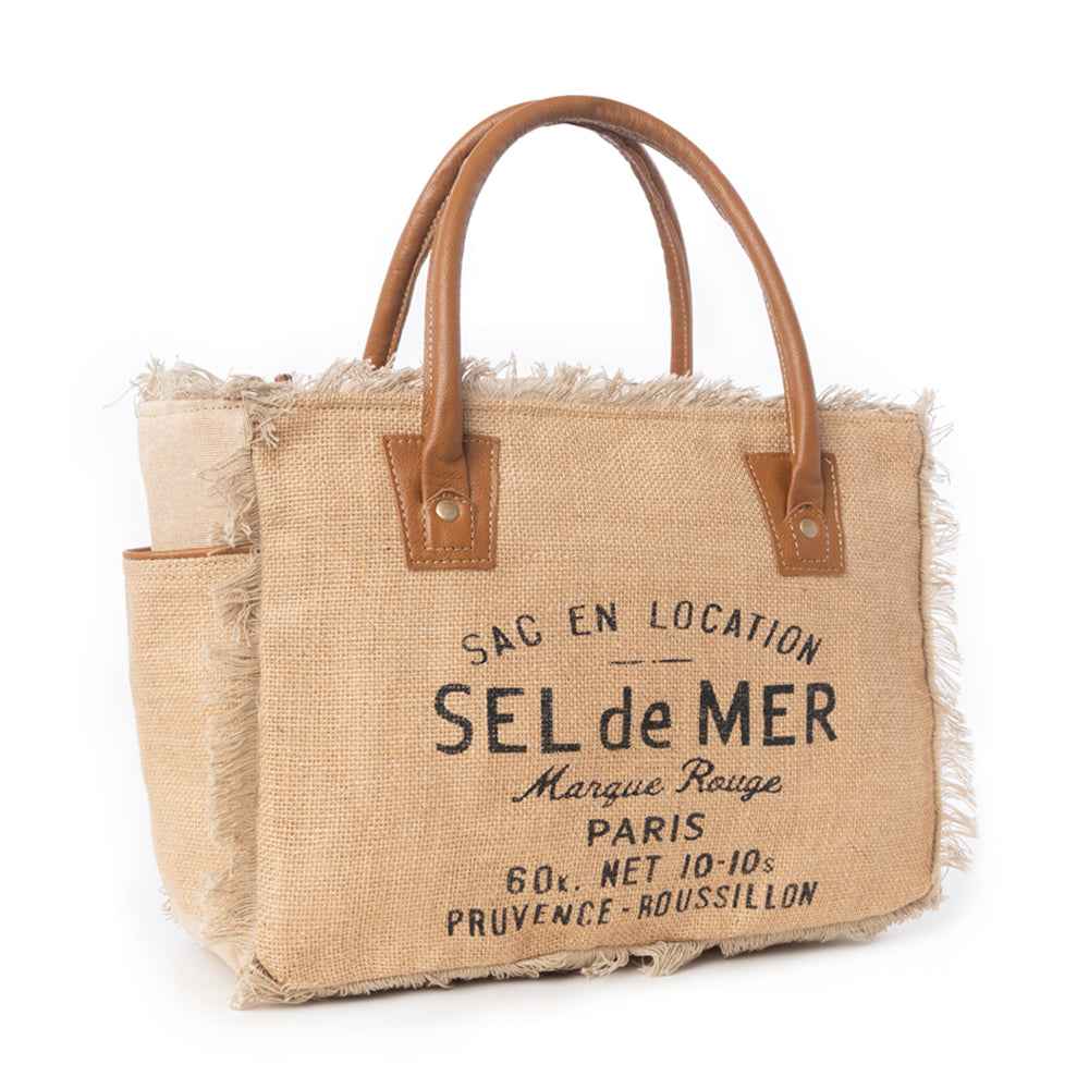 Sel De Mer Frayed Trim Small & Crossbody Bag