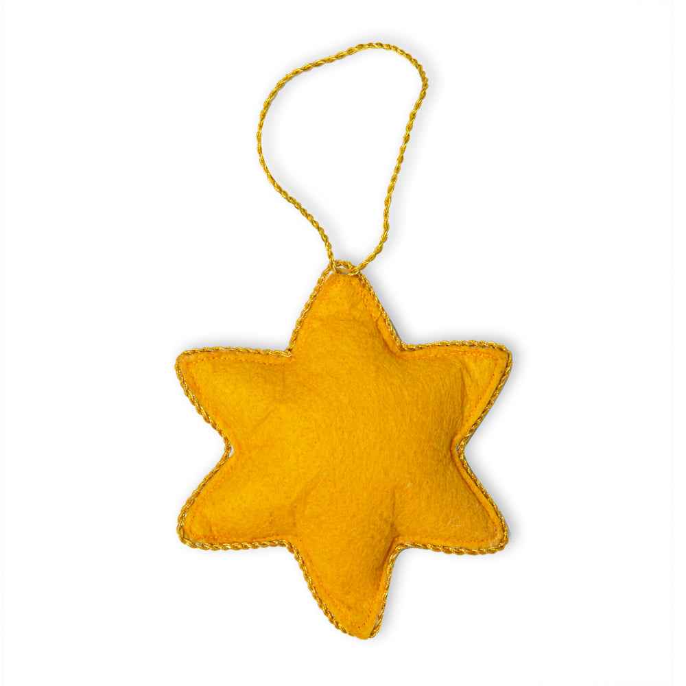 Jeweled Braid Trim Holiday Star