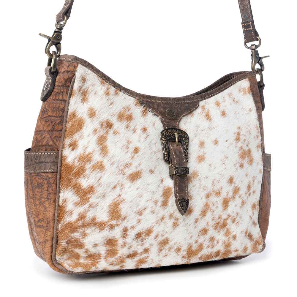 Heartwood Leather & Hairon Bag