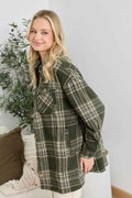Dawn Plaid Pattern Shirt