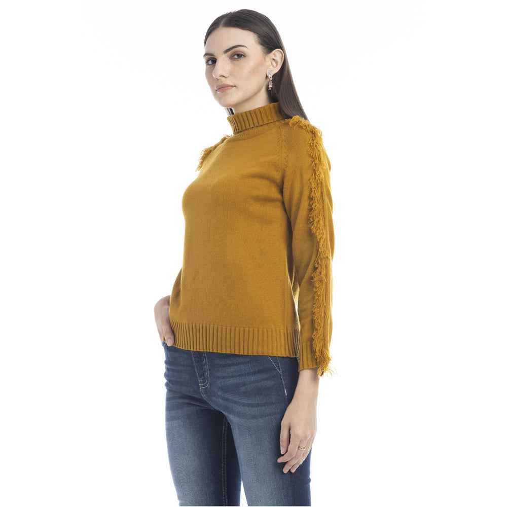 Milani Fringe Accent Sweater