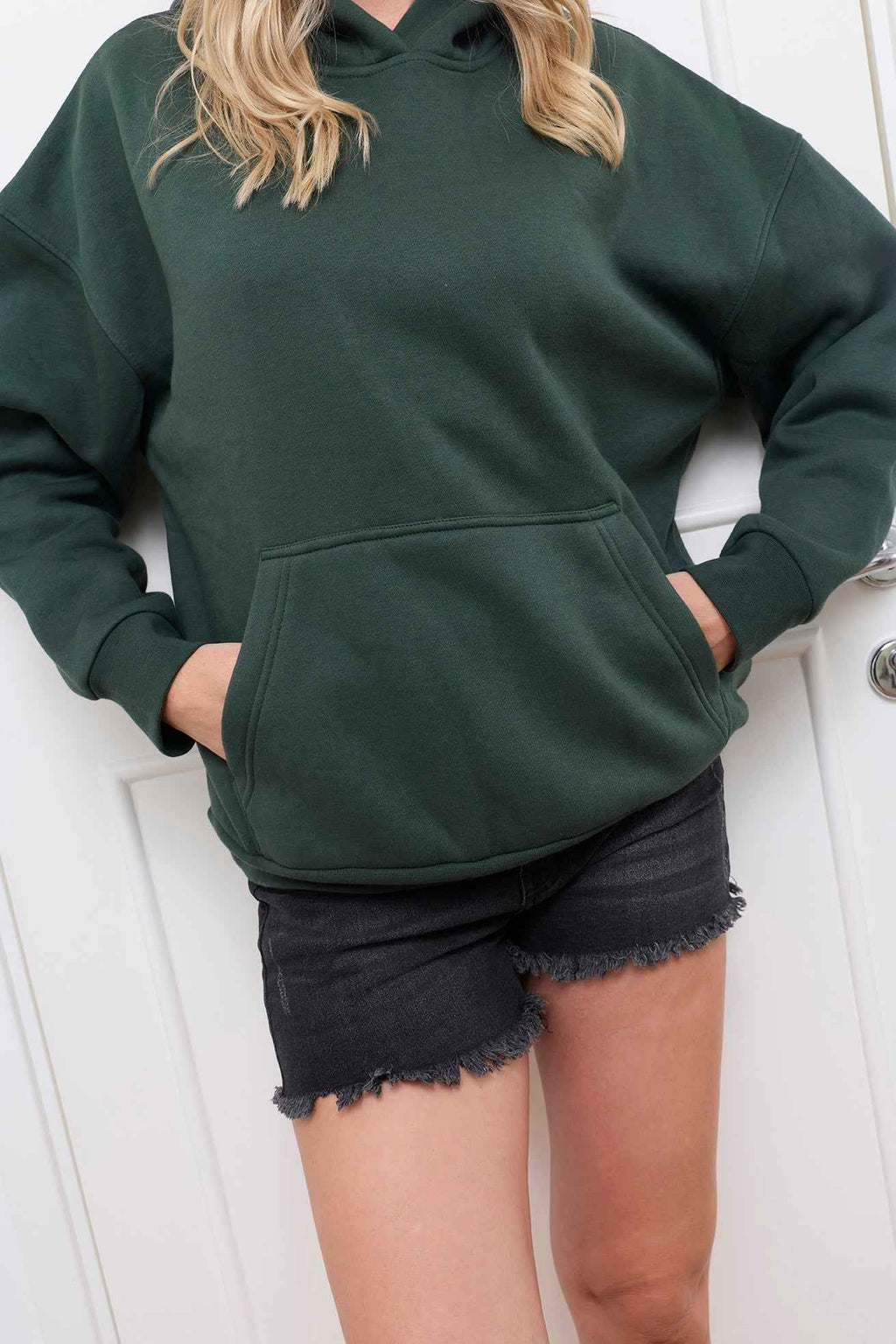 Carmen Hoodie in Forest Green