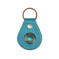 Concho Teal Key Fob