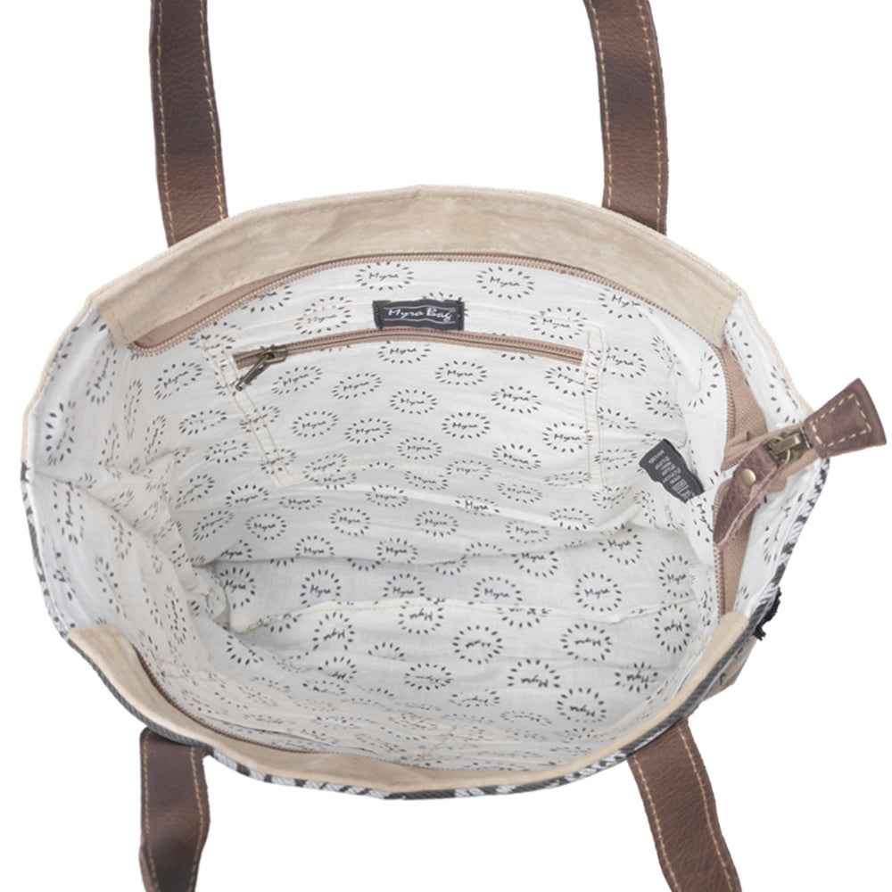 French Countryside Lucky 13 Patchwork Tote Bag