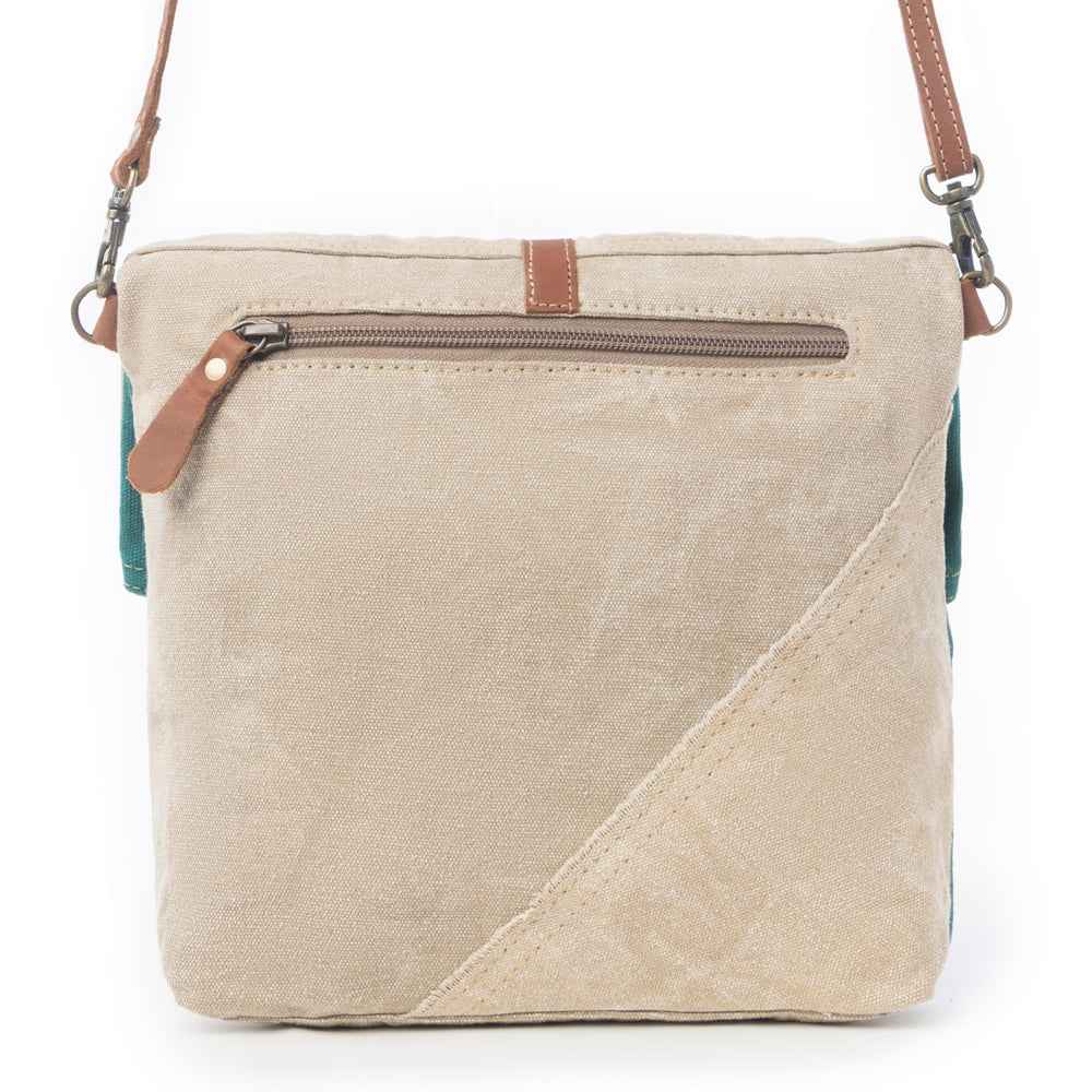 Burlander Patch Teal Small & Crossbody Bag