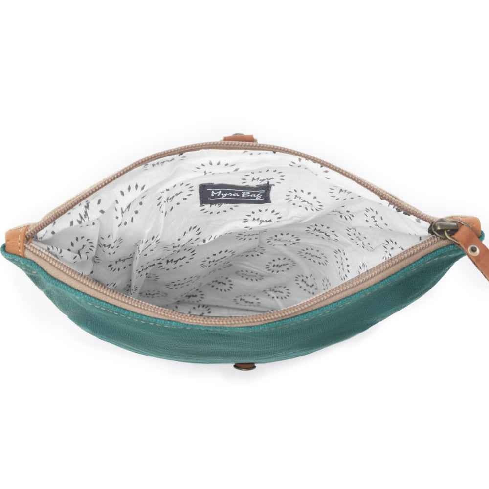 Burlander Patch Teal Small & Crossbody Bag