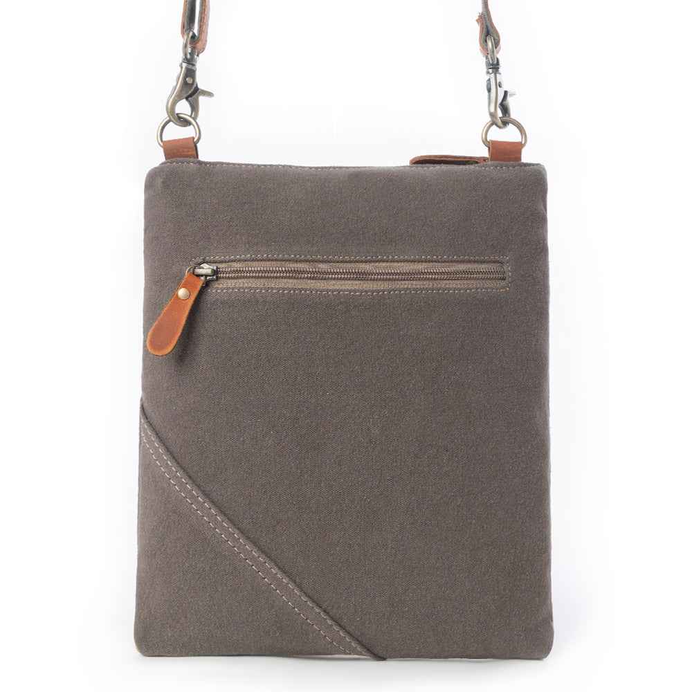 USA Canvas Patch Crossbody Bag