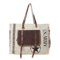 Army Motif Weekender Bag