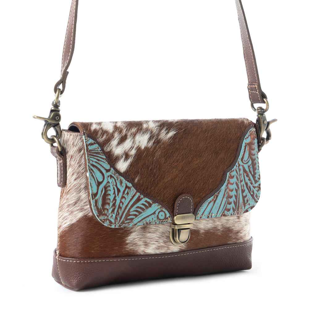 Ridge Morning Glory Leather & Hairon Bag