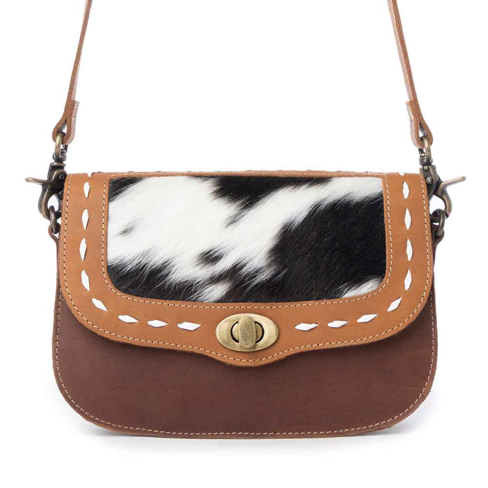 Oxbow Falls Leather Hairon Bag