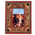 Devonnie’s Sunflowers Hand-Tooled Photo Frame