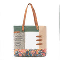 Boulangerie Floral Trim Tote Bag