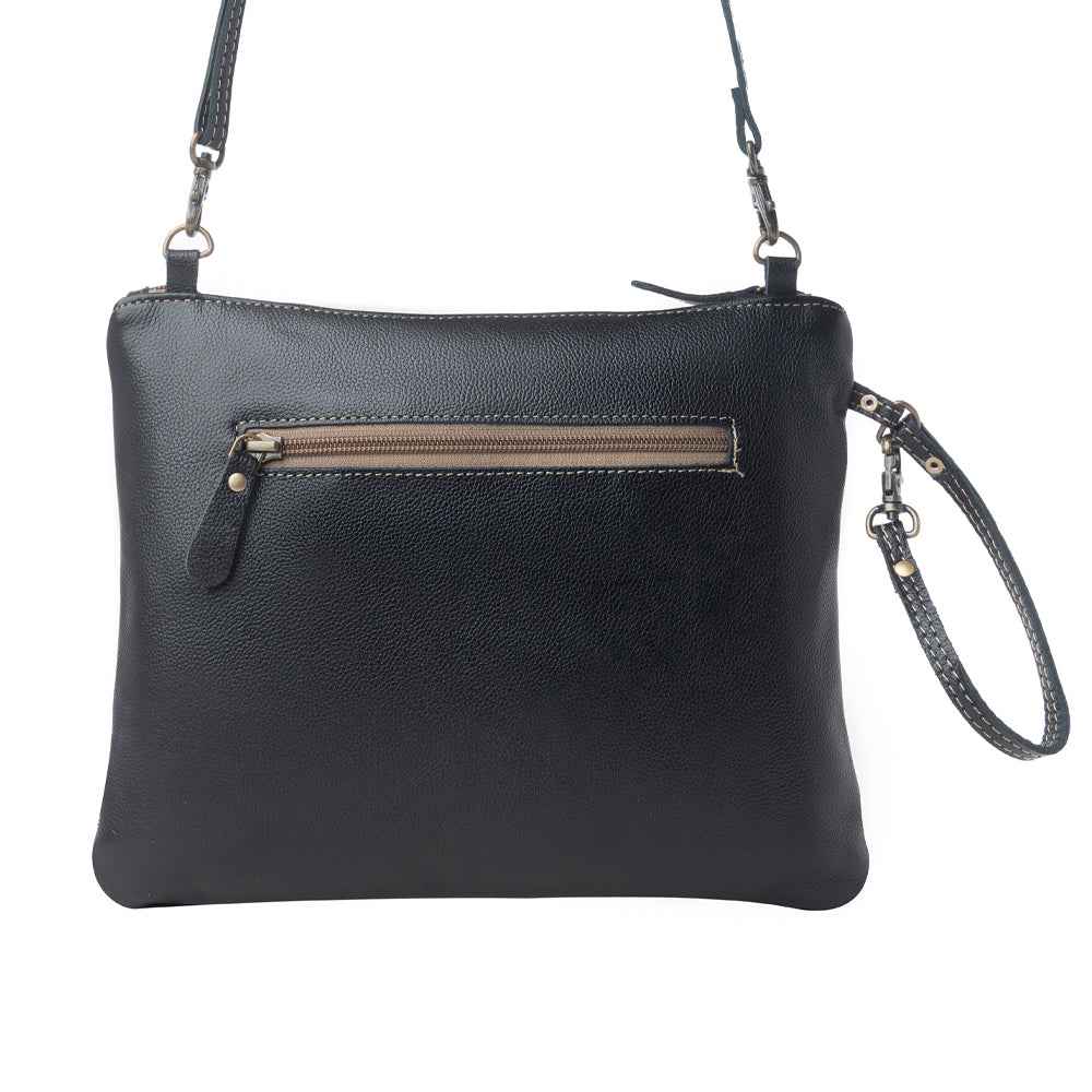 Tyler Ridge Hair-on Leather Bag