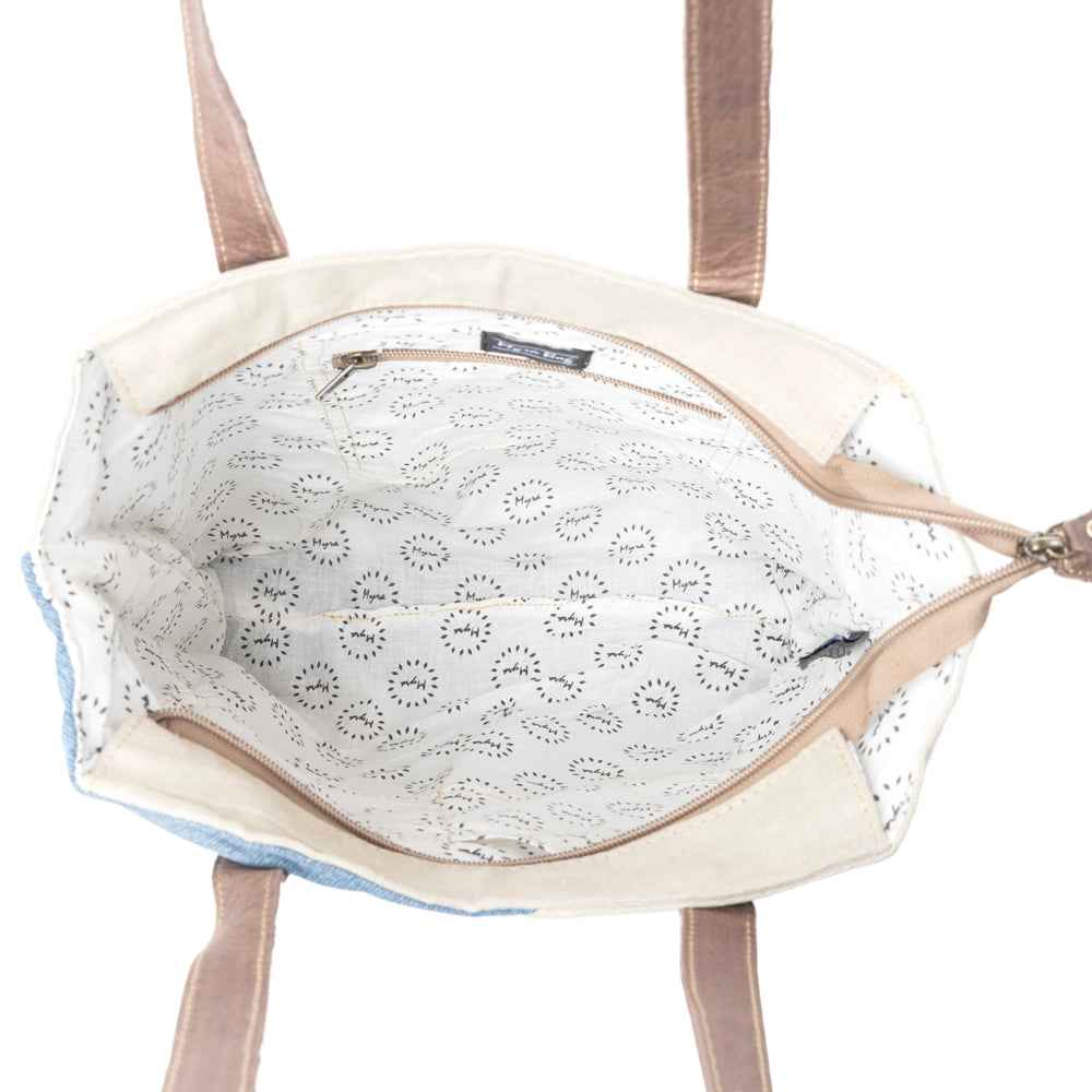 Blue Star Key Tote Bag
