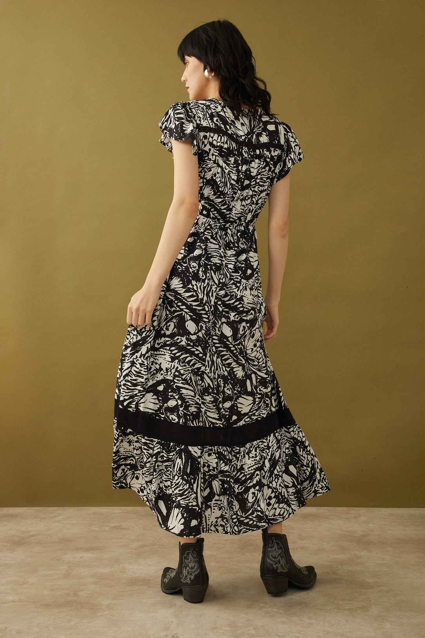 Georgia Ellum Drop Waist Dress