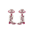 Letâ€™s Go Girls Earrings In Red