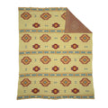 Paint Flower Meadow Throw In Yellow