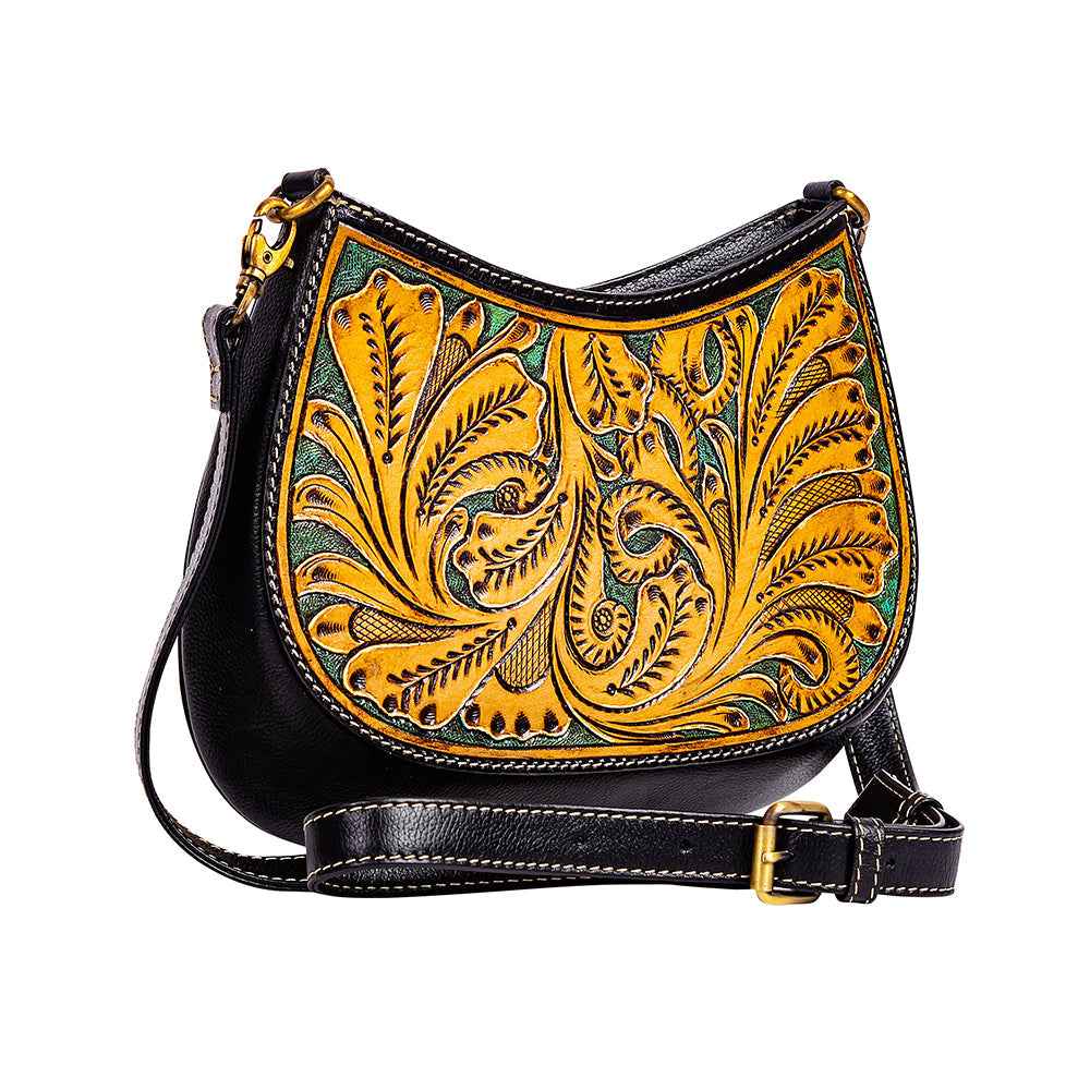 Featherstone Spring Hand-tooled Bag