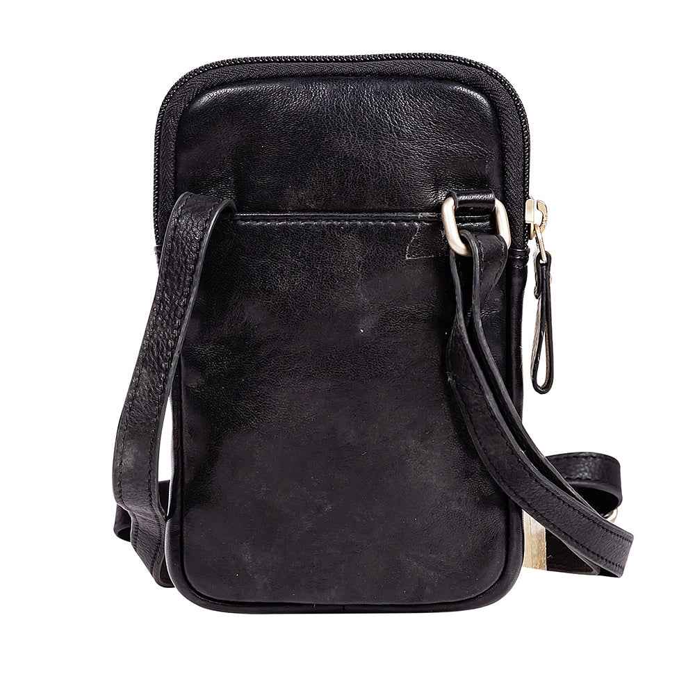 Carlisle Bluff Leather & Hairon Bag