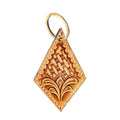 Diamond Trail Hand-tooled Key Fob