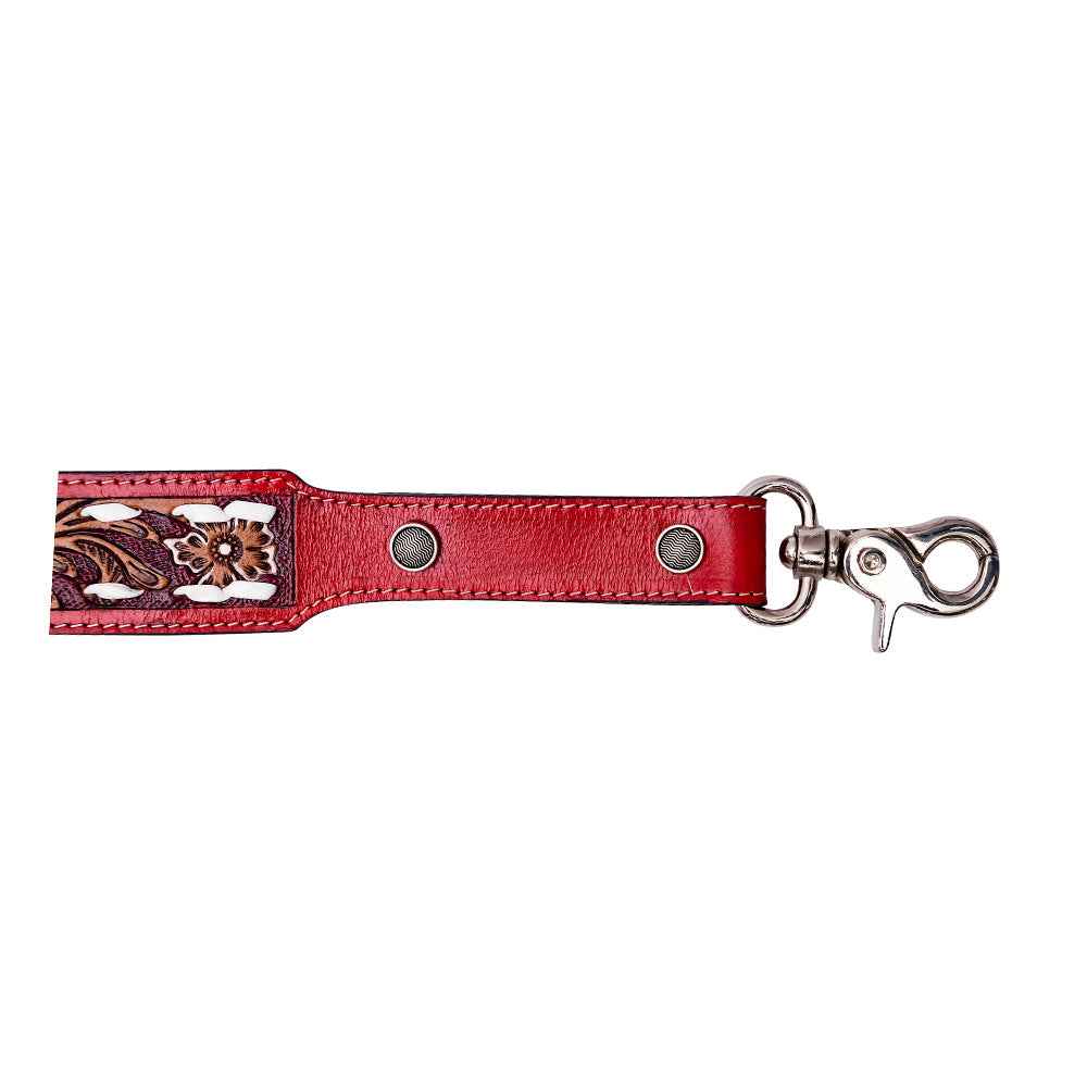 Timmson Trail Hand-tooled Leather Strap