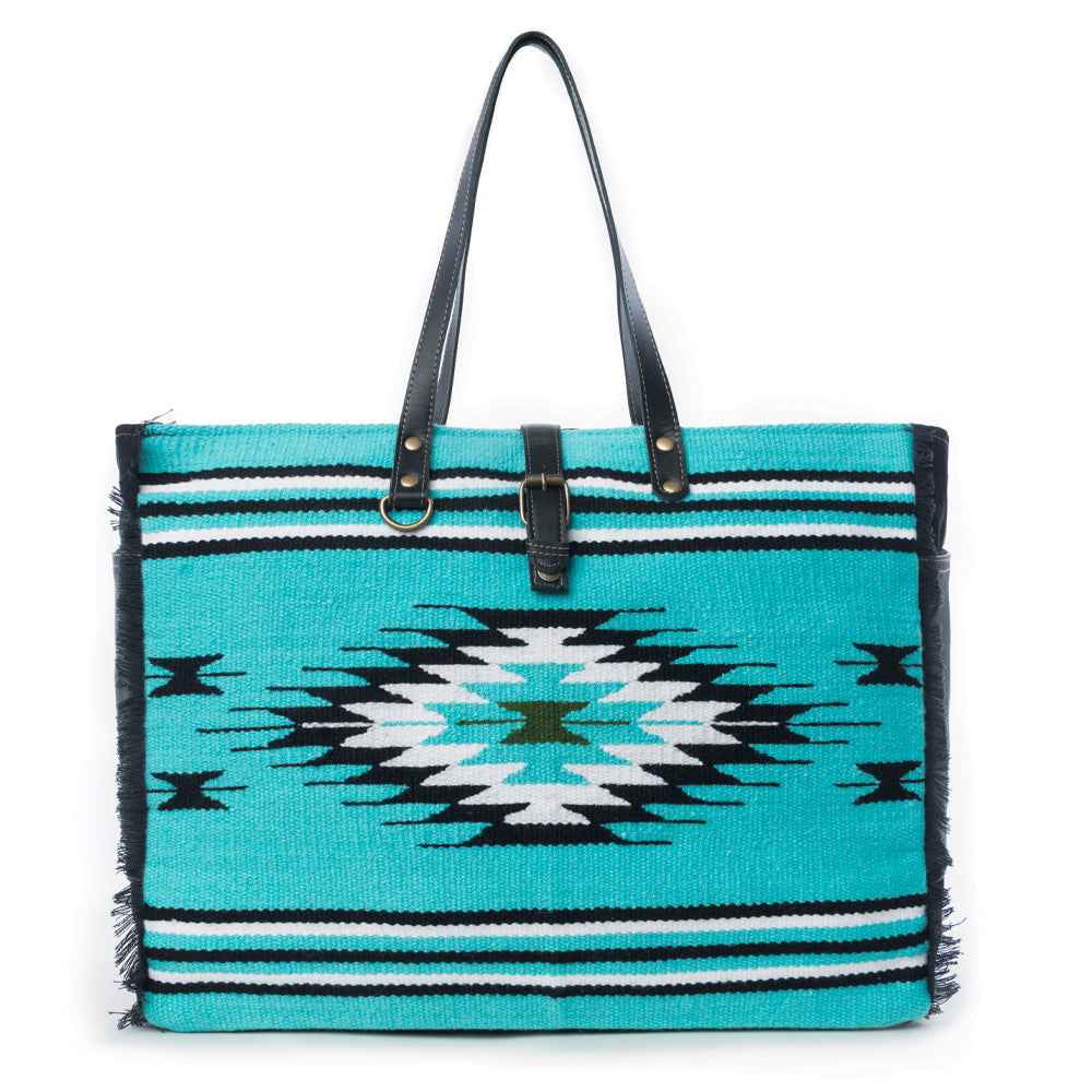 Riverbend Serape Weekender Bag