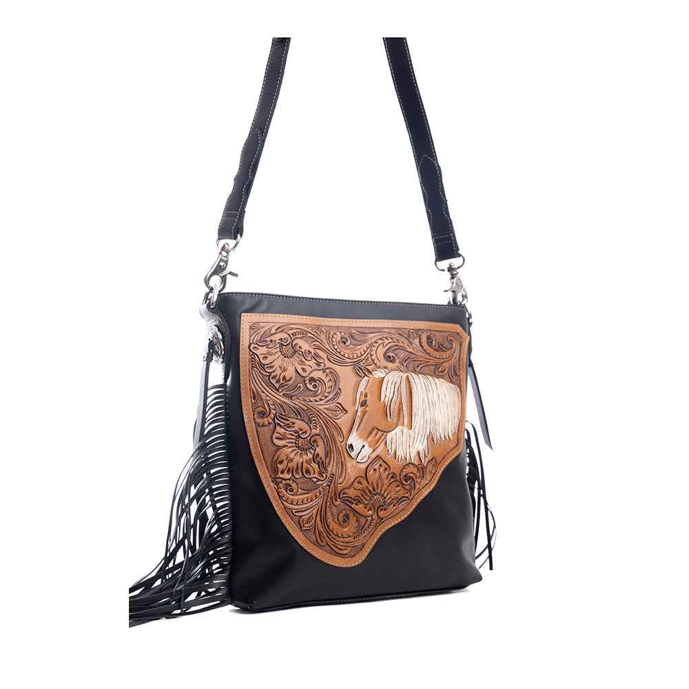 Stallion Spirit Hand-Tooled Bag