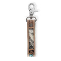 Oregon Way Hand-tooled Leather Key Fob