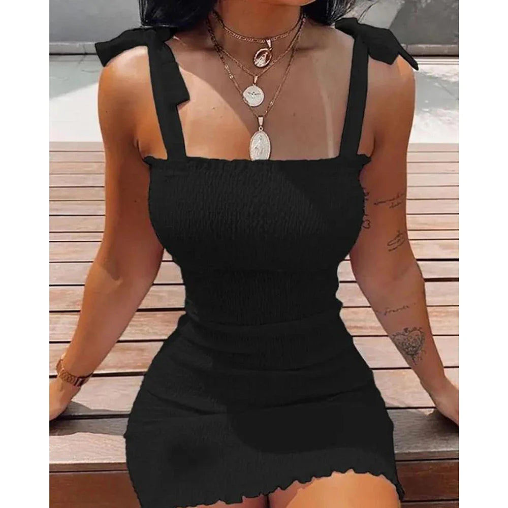 Floral Tight Camisole Dress For Women by nowadaysfashion