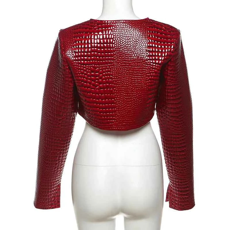 Racer Cropped Jacket
