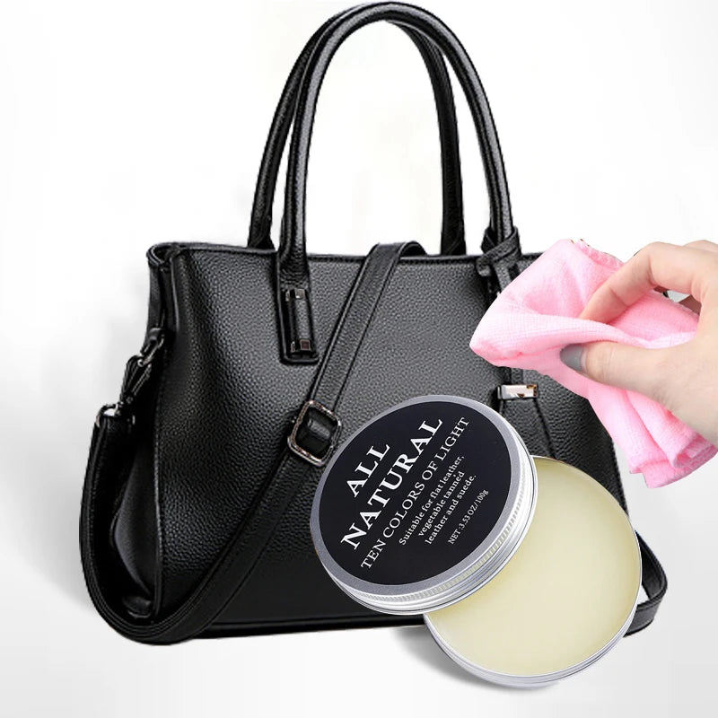30ml/100ml Mink Oil Cream For Leather Shoes Bags Leather Care Cream