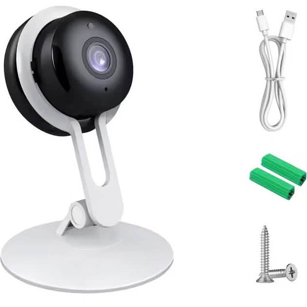 3MP Wireless Smart AI Home Security Camera – Two-Way Audio, Motion Detection, Night Vision by DailySale