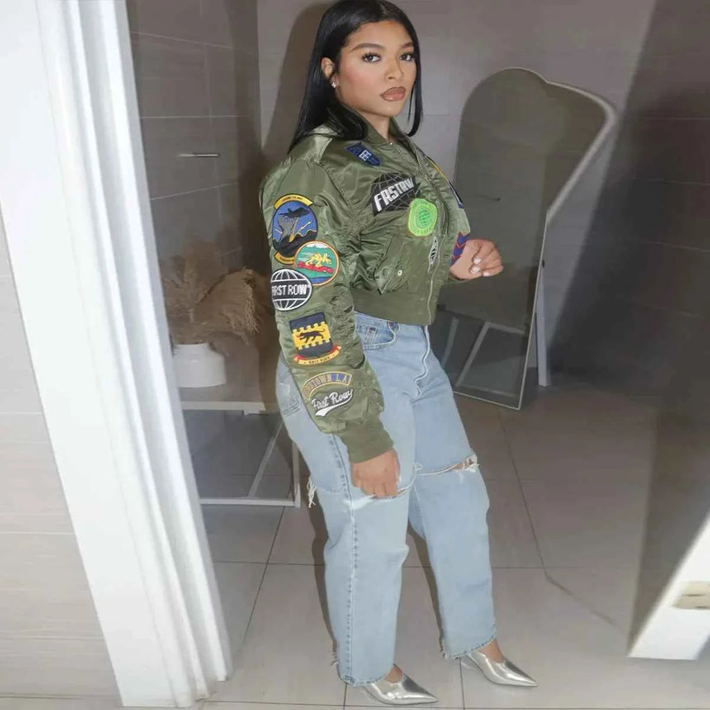 COEXIST Cropped Jacket