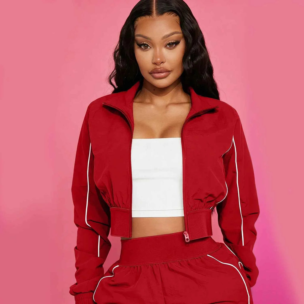 Cargo Style Two-Piece Pants Set