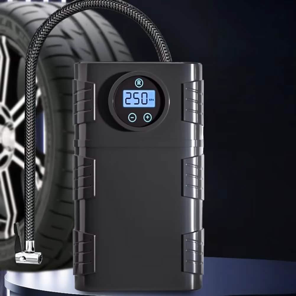 Portable 120 PSI Cordless Air Compressor – Tire Inflator for Car, Bike & Motorcycle by DailySale