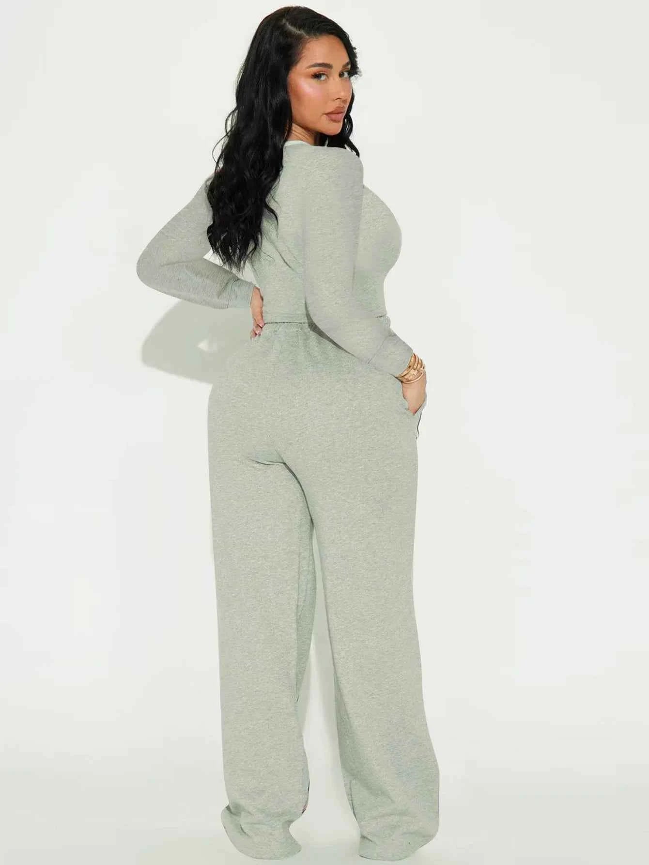 Casual Sports Two-Piece Set