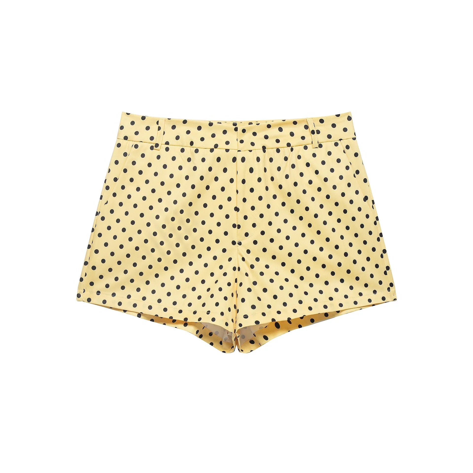 Polka Dot Print Jacket Two-Piece Set