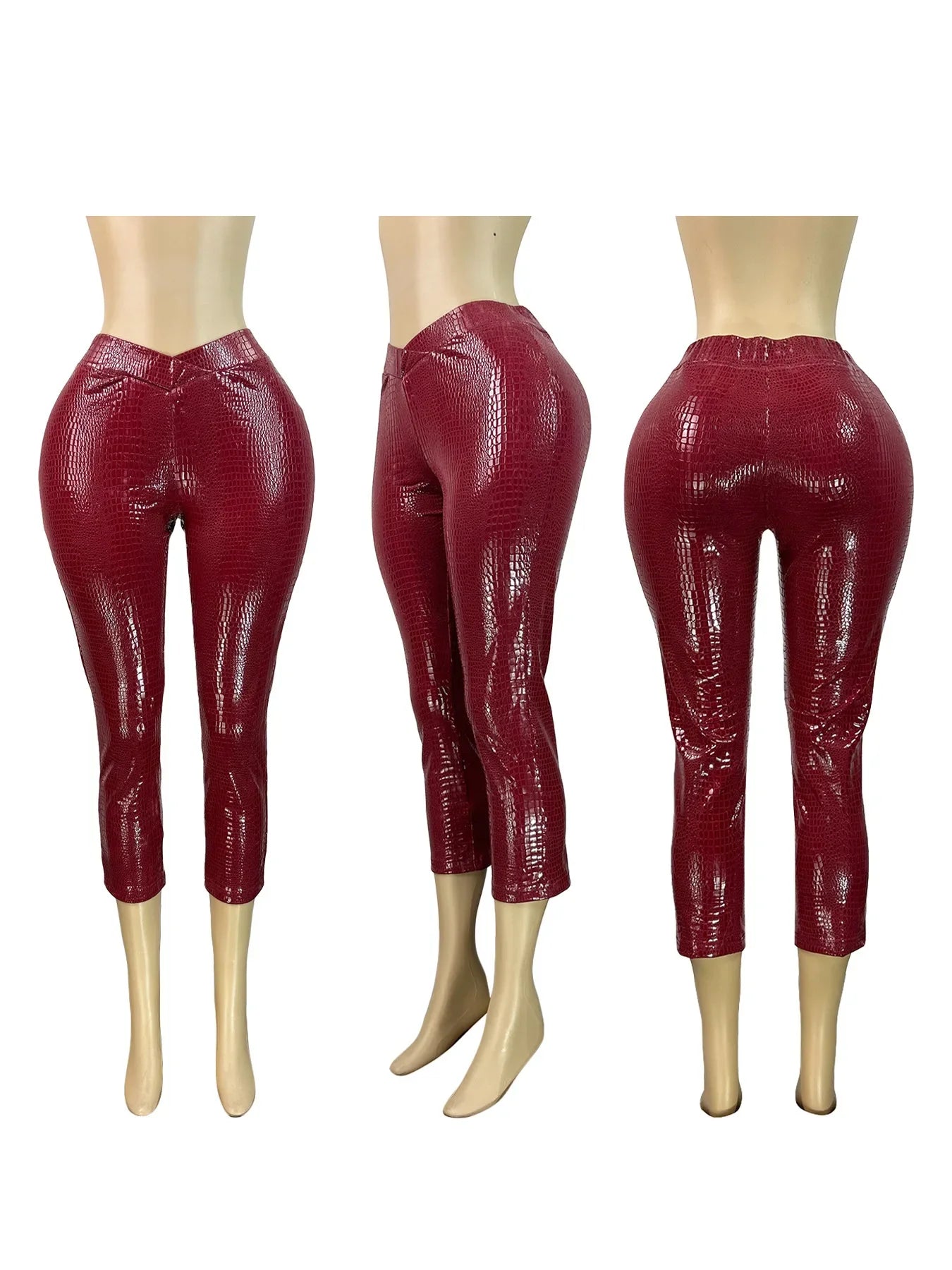 Sexy Leather Bodycon Shorts