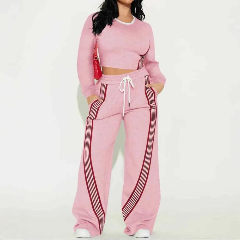 Casual Sports Two-Piece Set